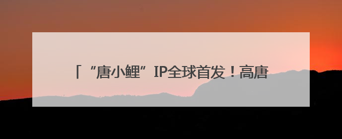 “唐小鲤”IP全球首发！高唐携锦鲤产业指数布局数字赛道——中国高唐锦鲤产业指数暨“唐小鲤”IP全球首发仪式在杭州举行