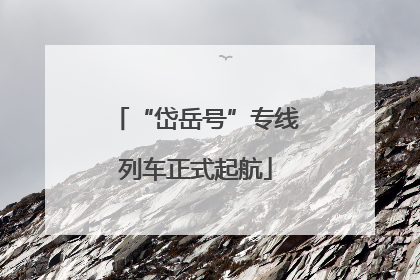 “岱岳号”专线列车正式起航