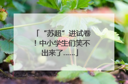 “苏超”进试卷！中小学生们笑不出来了……