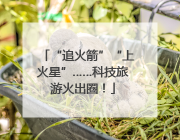 “追火箭”“上火星”……科技旅游火出圈！