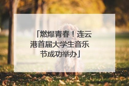 燃爆青春！连云港首届大学生音乐节成功举办