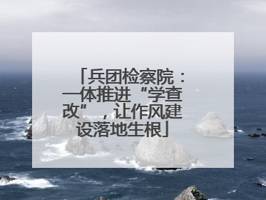 兵团检察院：一体推进“学查改”，让作风建设落地生根