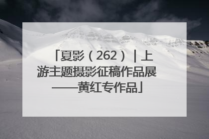 夏影（262）｜上游主题摄影征稿作品展——黄红专作品