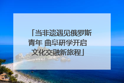 当非遗遇见俄罗斯青年 曲阜研学开启文化交融新旅程