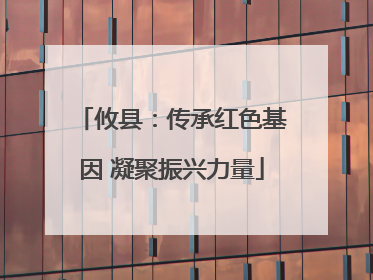 攸县：传承红色基因 凝聚振兴力量