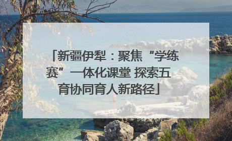 新疆伊犁：聚焦“学练赛”一体化课堂 探索五育协同育人新路径