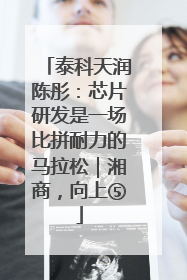 泰科天润陈彤：芯片研发是一场比拼耐力的马拉松｜湘商，向上⑤