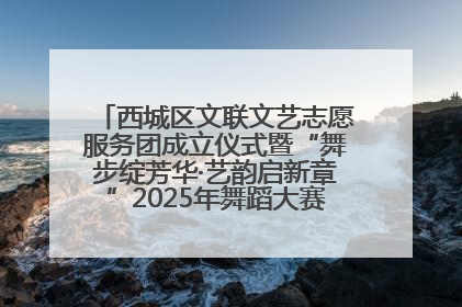 西城区文联文艺志愿服务团成立仪式暨“舞步绽芳华·艺韵启新章”2025年舞蹈大赛展演圆满举办
