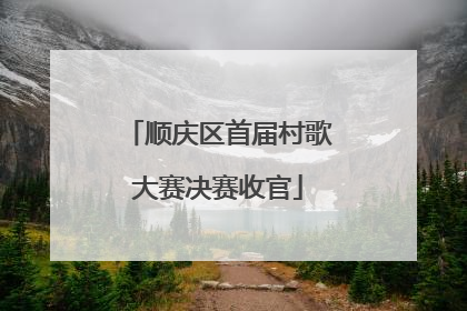 顺庆区首届村歌大赛决赛收官