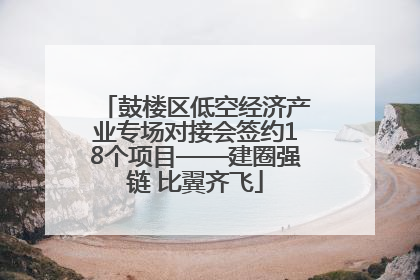 鼓楼区低空经济产业专场对接会签约18个项目——建圈强链 比翼齐飞